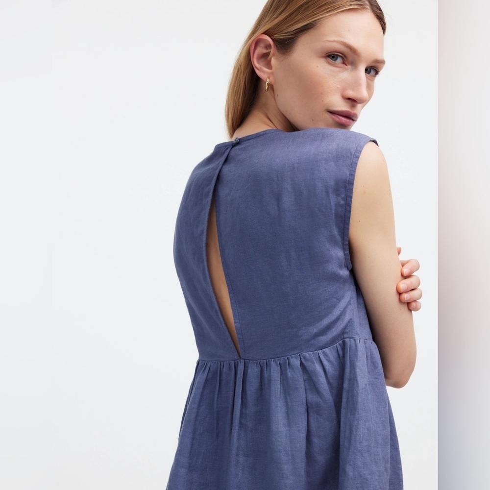 Madewell Relaxed Empire-Waist Mini Dress - Picture 5 of 9